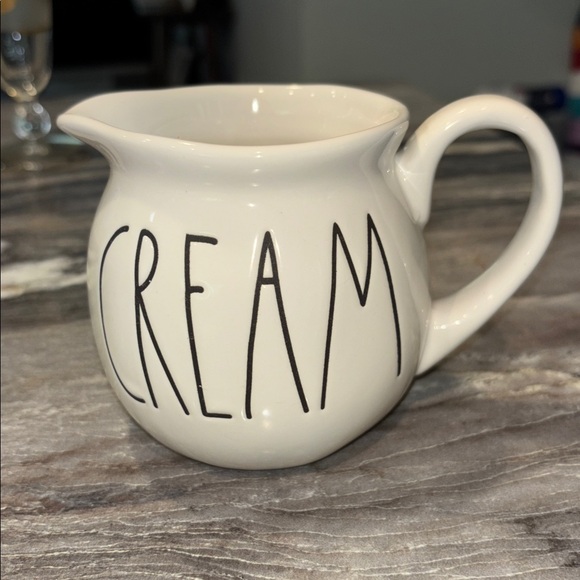 Rae Dunn NWT Coffee Creamer Pourer “Cream”, Creamer Pitcher, Coffee Decor - Picture 1 of 7